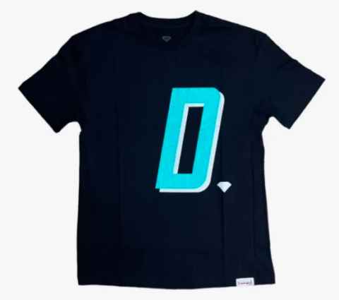 Camiseta Diamond Big Tee Preta