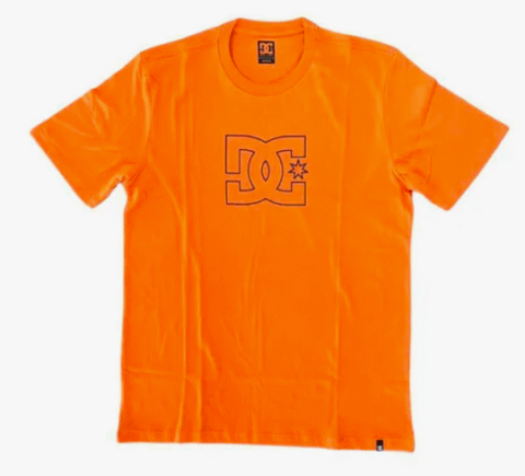 Camiseta Dc Shoes Star Color Laranja