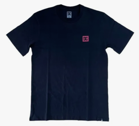 Camiseta Dc Shoes Minimal Square Preta