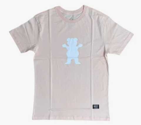 Camiseta Grizzly Og Bear Rosa