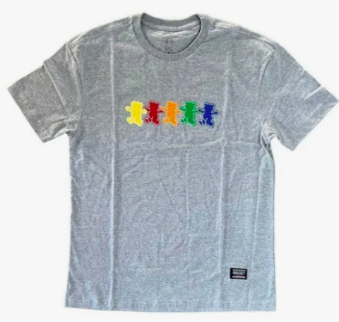 Camiseta Grizzly Strange Trip Cinza