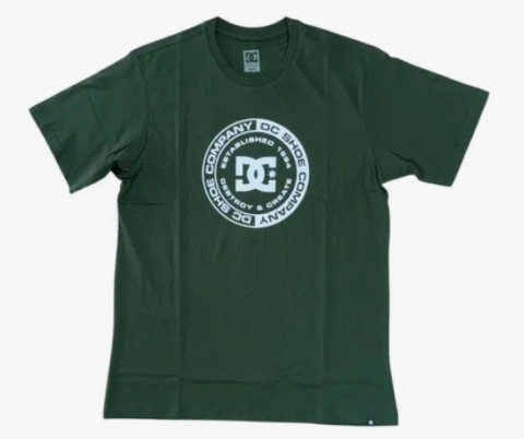 Camiseta Dc Shoes Pilot Verde