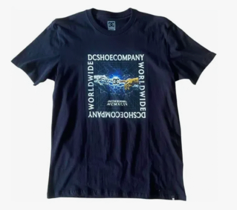 Camiseta Dc Shoes Day 1 Preta