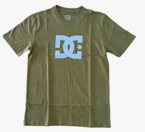 Camiseta Dc Shoes Star Color Verde