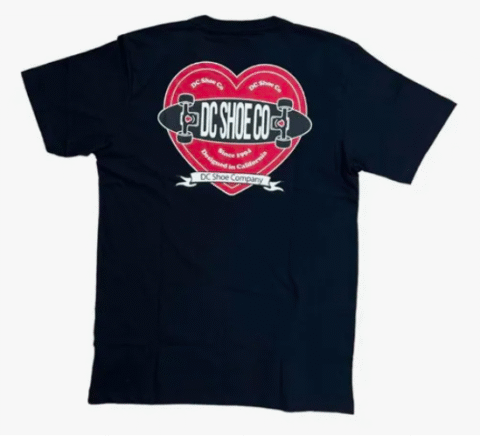 Camiseta Dc Shoes Love The Game Preta - Image 2