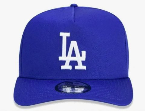 Boné New Era Aba Curva La Dodgers Snapback Azul - Image 3