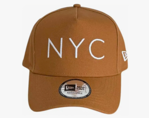 Boné New Era Aba Curva Nyc Bege Snapback