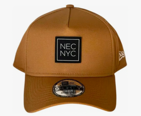 Boné New Era Aba Curva Nyc Nec Marrom