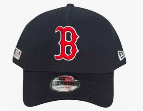 Boné New Era 940 Aba Curva Boston Red Sox Marinho Snapback