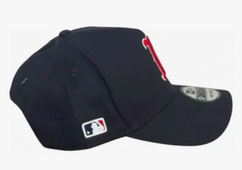 Boné New Era 940 Aba Curva Boston Red Sox Marinho Snapback - Image 2
