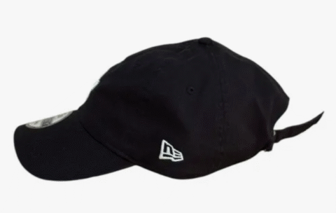Boné New Era 920 Dad Hat Preto E Branco La Dodgers Strapback - Image 2