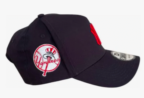 Boné 9forty Ny Yankees Vintage Classic Marinho/vermelho - Image 2