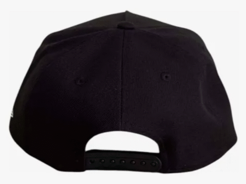 Boné New Era Aba Curva Nyc Preto Snapback - Image 3