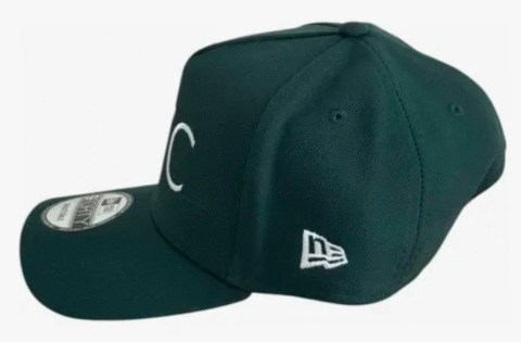 Boné New Era Aba Curva Nyc Verde Escuro Snapback - Image 2