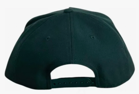 Boné New Era Aba Curva Nyc Verde Escuro Snapback - Image 3