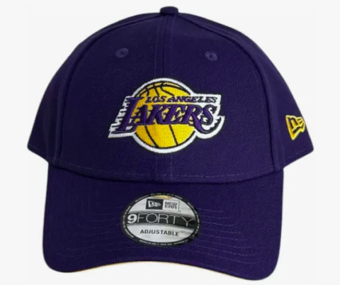 Boné 9forty Los Angeles Lakers Team Color Aba Curva Snapback