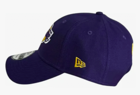 Boné 9forty Los Angeles Lakers Team Color Aba Curva Snapback - Image 2