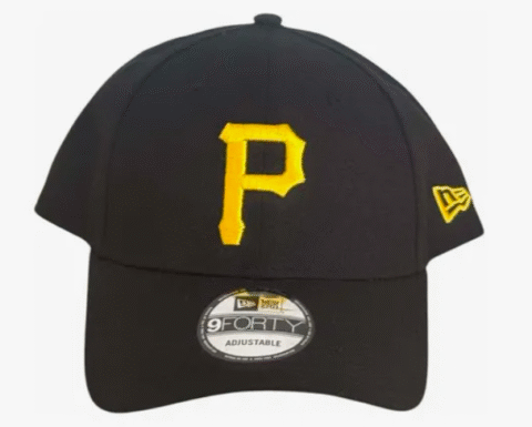 Boné 9forty Pittsburgh Pirates Preto Snapback