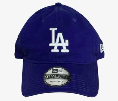 Boné New Era 920 Dad Hat Azul La Dodgers Strapback
